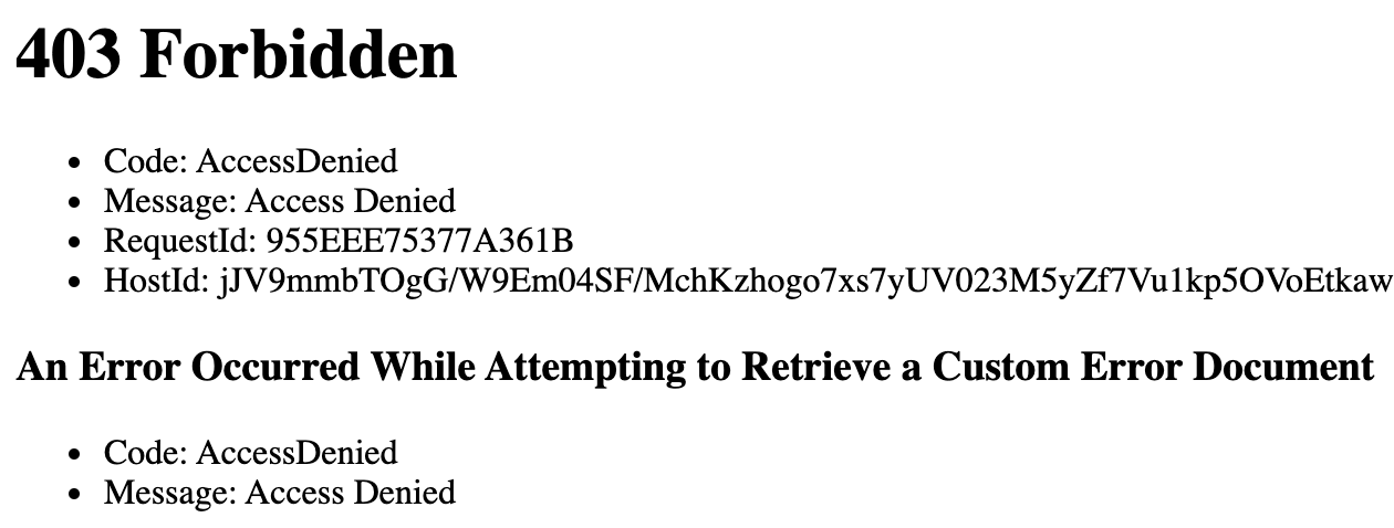 Intentional 403s are just as satisfying as unintentional 403s are infuriating!